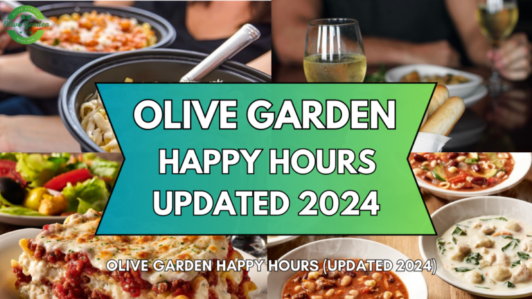 Olive Garden Happy Hours 2024