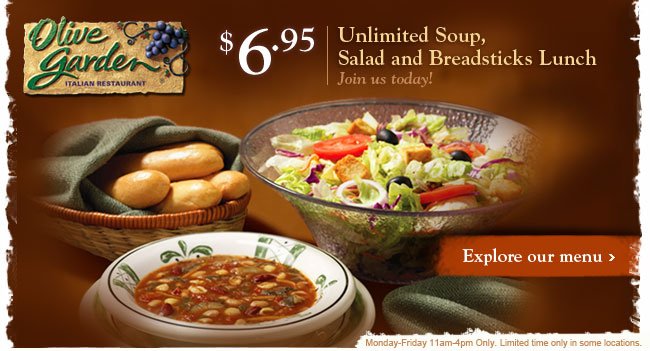 Olive Garden Unlimited Soup and Salad (Updated Prices 2025)