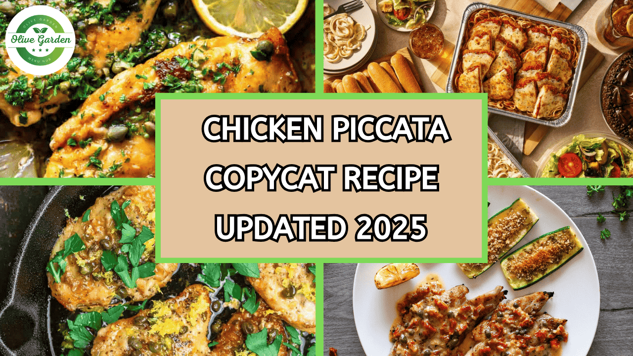 Olive Garden Chicken Piccata Copycat 2025