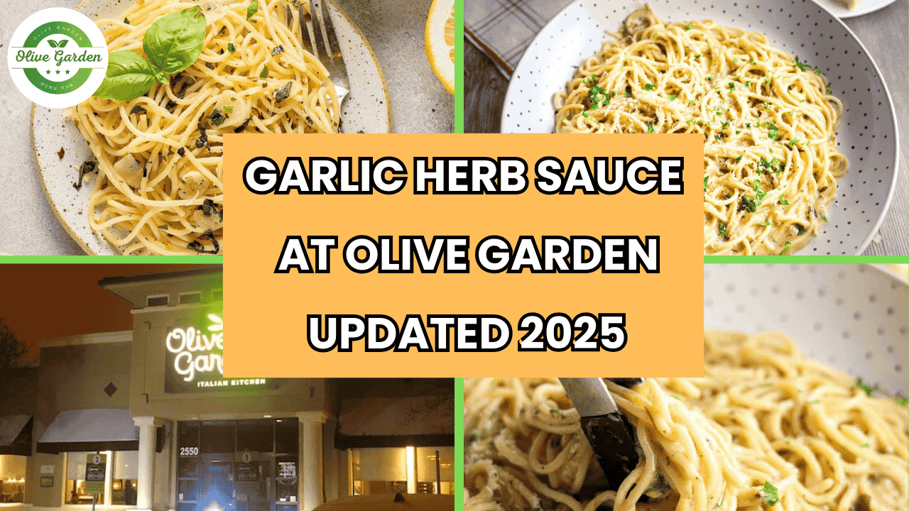 Olive Garden Garlic Herb Sauce 2025