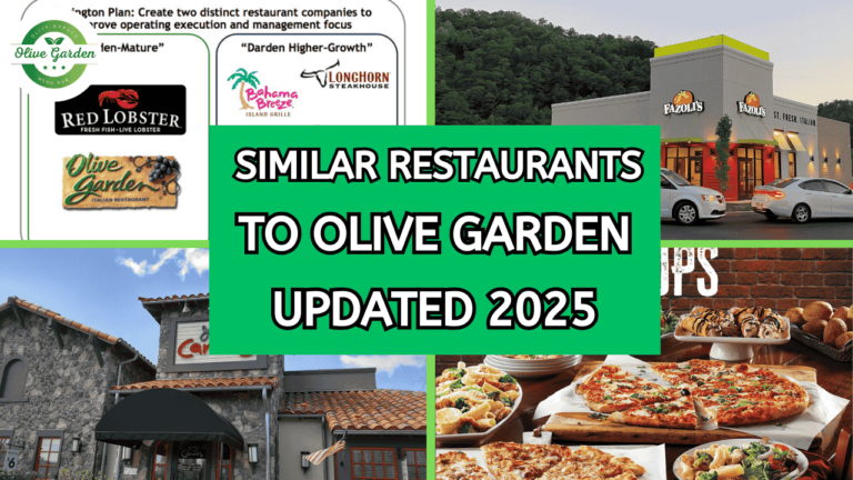 Restaurants similar to Olive Garden 2025