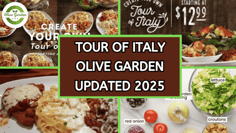 Tour Of Italy Olive Garden 2025