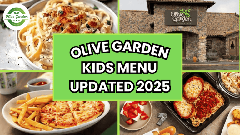 Olive Garden Kids Menu