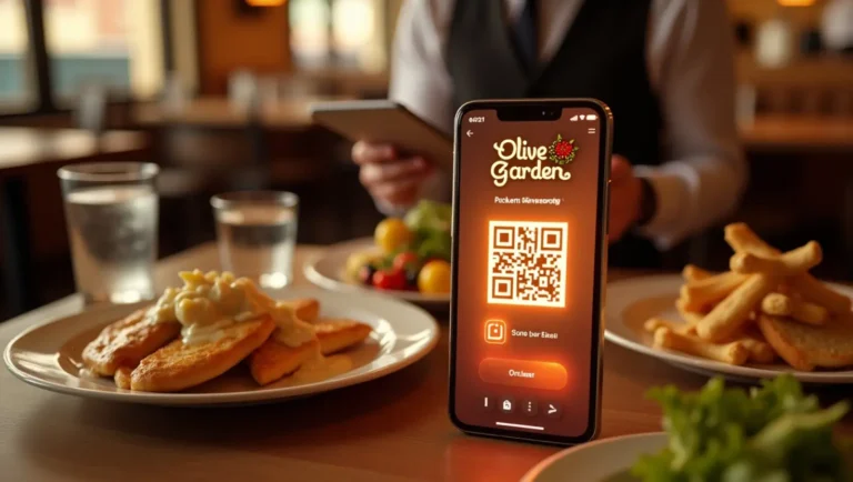 Olive Garden Discount QR Code 2025