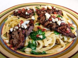 Olive Garden Steak Alfredo