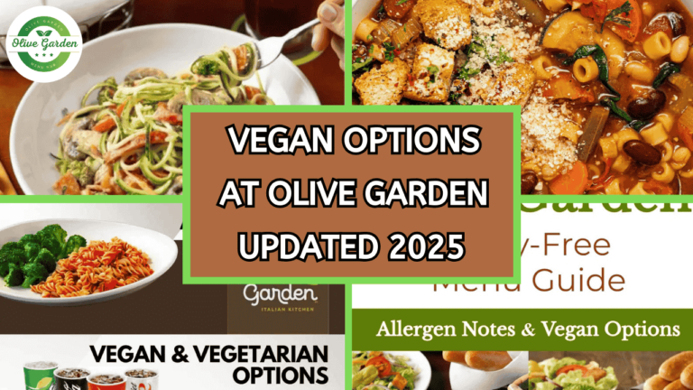 Olive Garden Vegan Options 2025