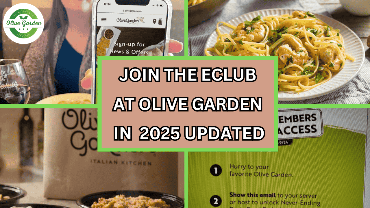 Olive Garden eClub Updated 2025