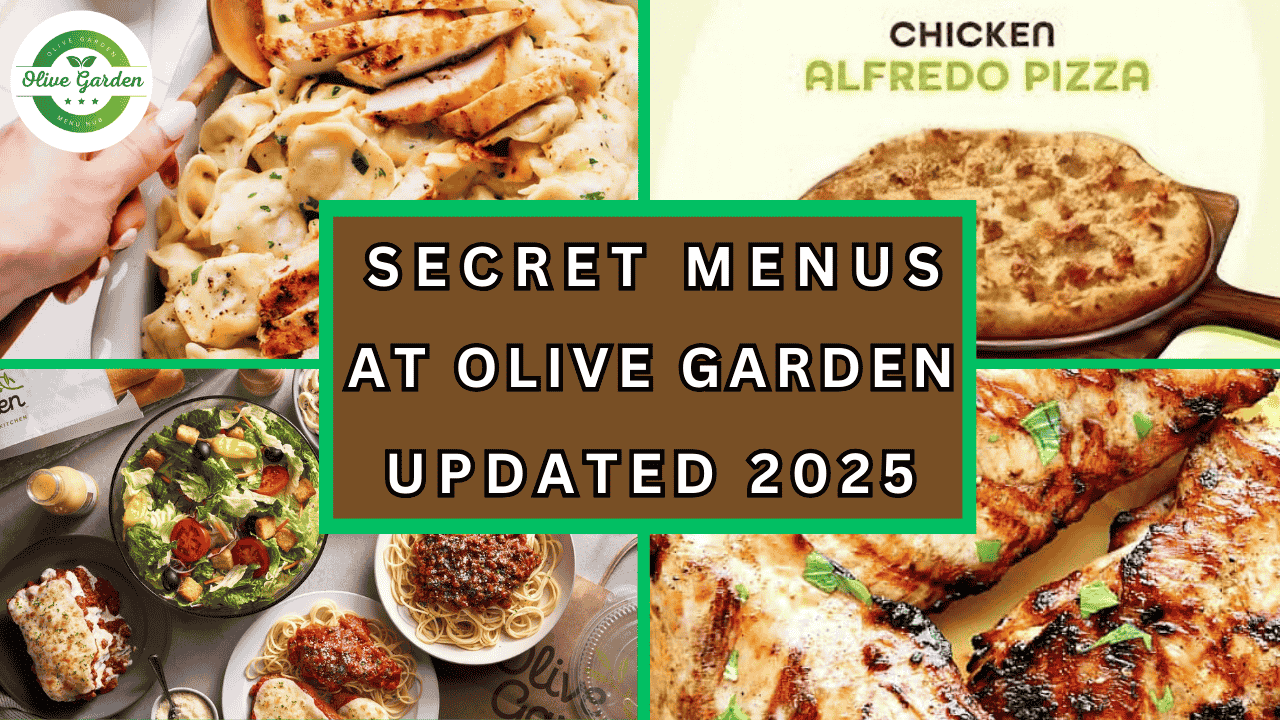 Olive Garden Secret Menu Updated 2025