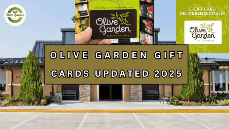 Olive Garden Gift Cards Updated 2025