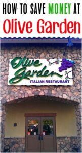 Save Money At Olive Garden