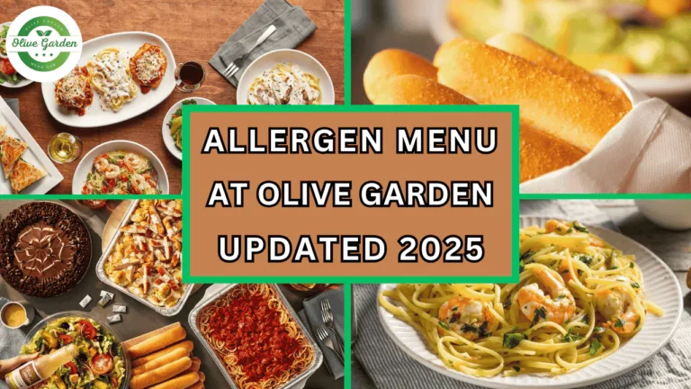 Allergen Information Archives Olive Garden Menu