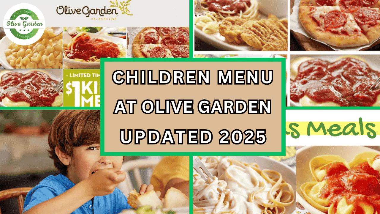 Olive Garden Children's Menu