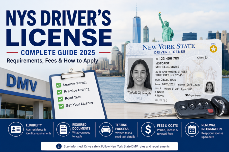 NYS driver's license